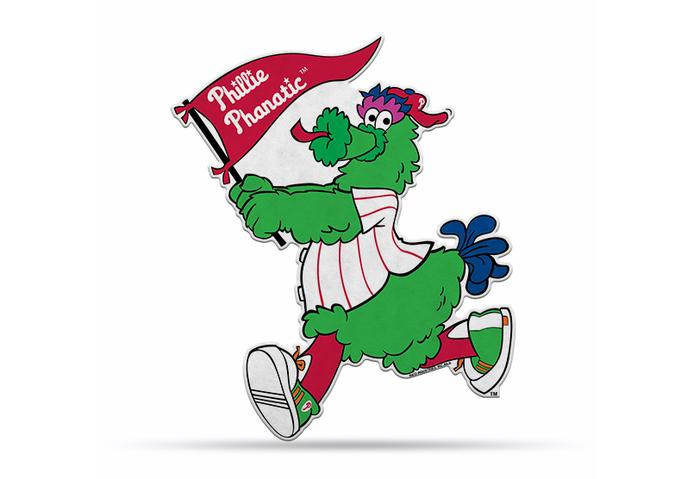 Philadelphia Phillies Shape Cut Mascot Pennant