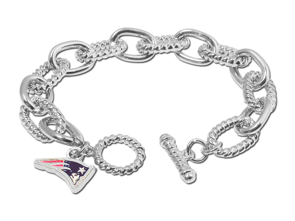 New England Patriots NFL Link Bracelet