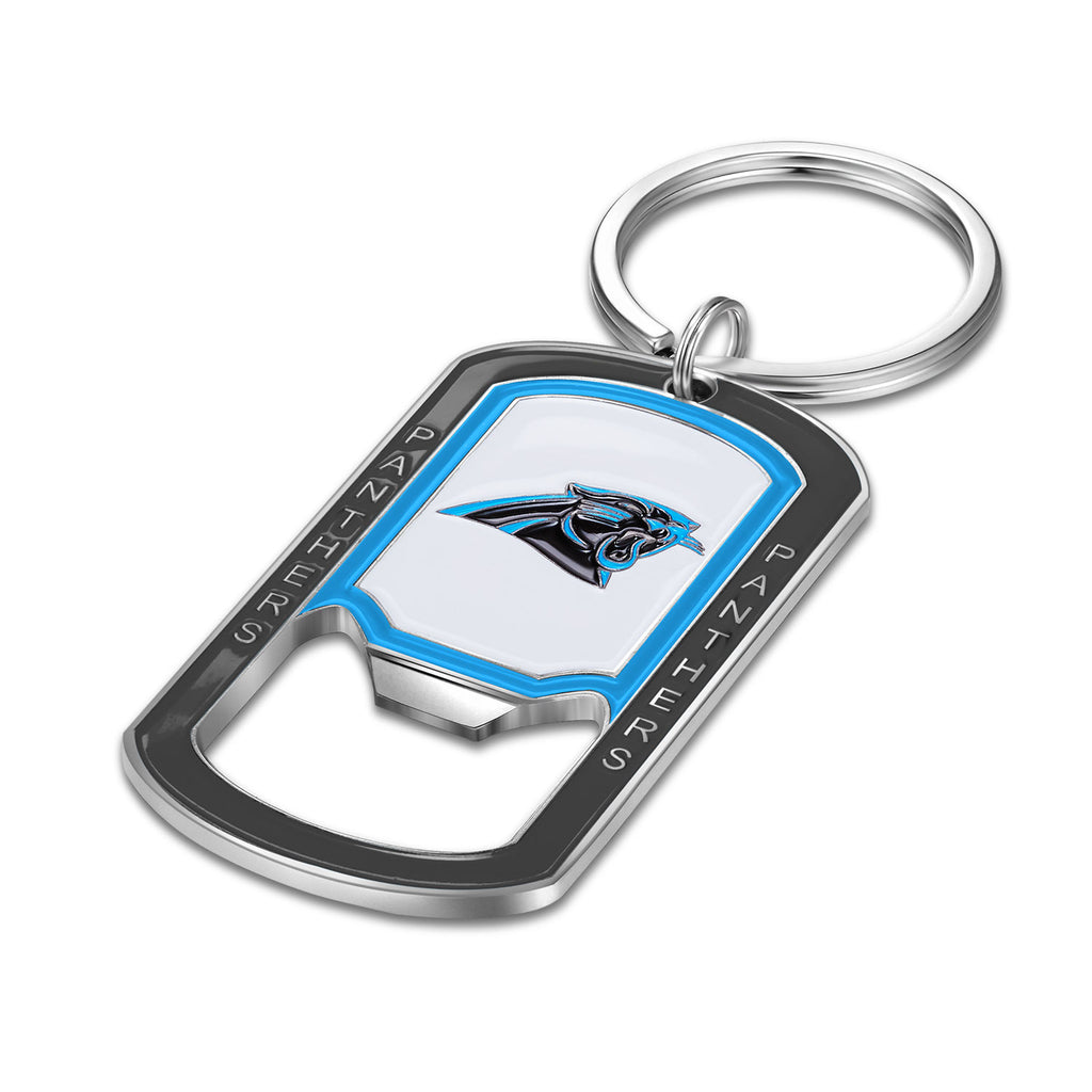 Carolina Panthers Full Color Bottle Opener Key Chain