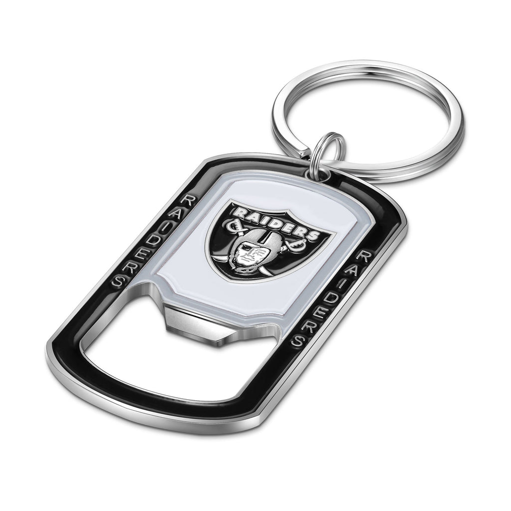 Las Vegas Raiders Full Color Bottle Opener Key Chain
