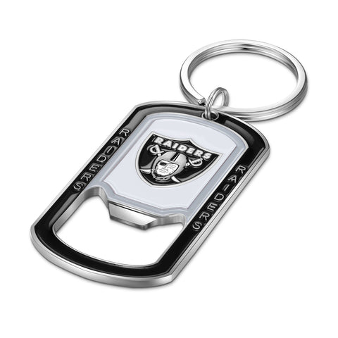 Las Vegas Raiders Full Color Bottle Opener Key Chain