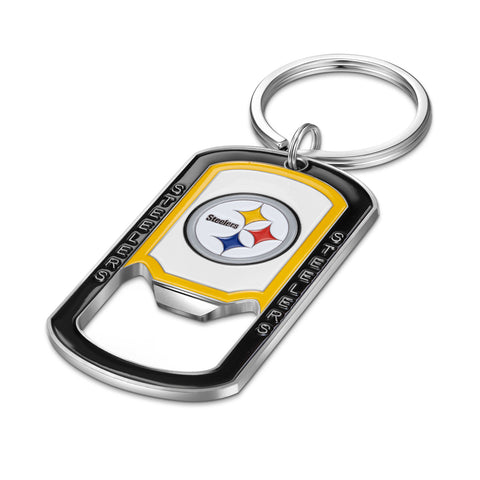 Pittsburgh Steelers Full Color Bottle Opener Key Chain