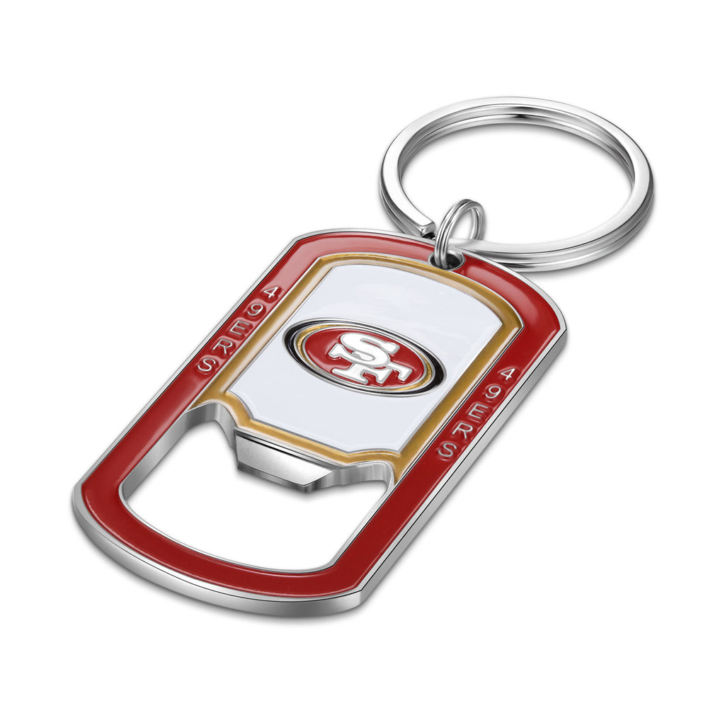 San Francisco 49ers Full Color Bottle Opener Key Chain