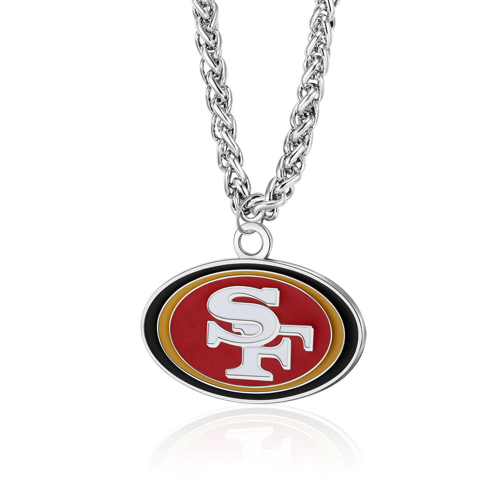 San Francisco 49ers 30" Bold Logo Chain Necklace