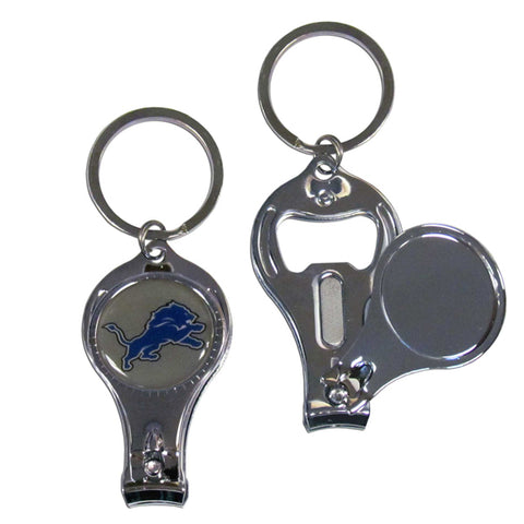 Detroit Lions Nail Clipper with Bottle Opener Key Chain