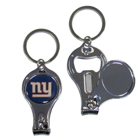 New York Giants Nail Clipper with Bottle Opener Key Chain