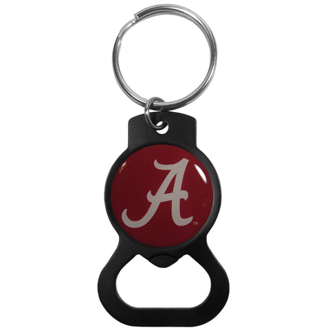 Alabama Crimson Tide Bottle Opener Key Chain - Black