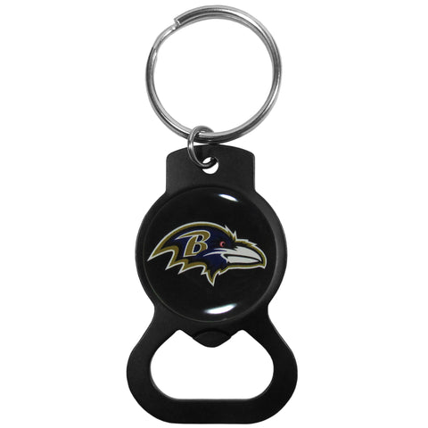 Baltimore Ravens Bottle Opener Key Chain - Black