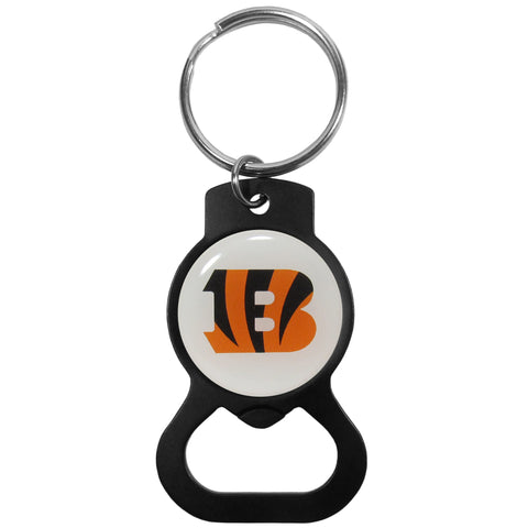 Cincinnati Bengals Bottle Opener Key Chain - Black