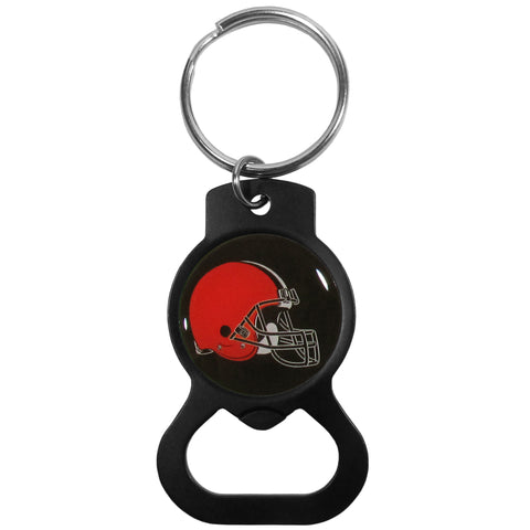 Cleveland Browns Bottle Opener Key Chain - Black