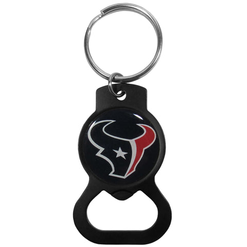 Houston Texans Bottle Opener Key Chain - Black