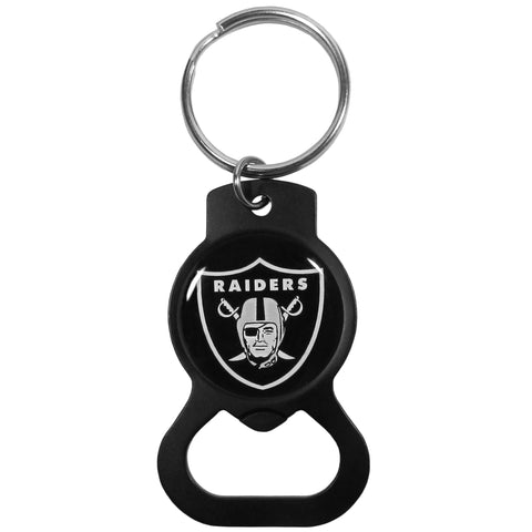 Las Vegas Raiders Bottle Opener Key Chain - Black