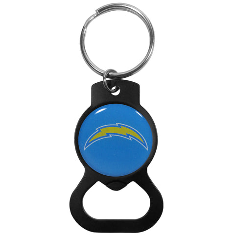 Los Angeles Chargers Bottle Opener Key Chain - Black