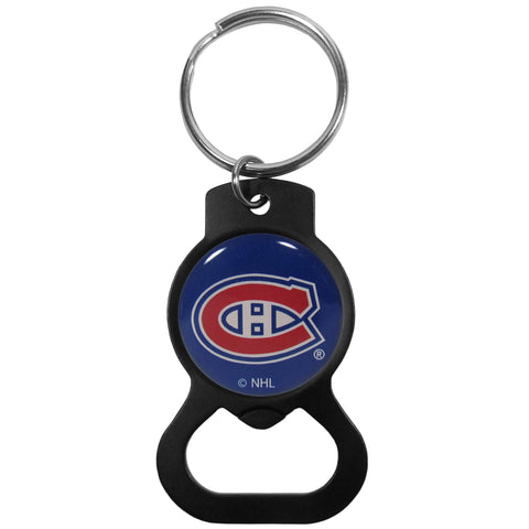 Montreal Canadiens Bottle Opener Key Chain - Black