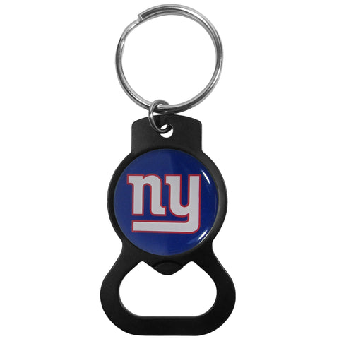 New York Giants Bottle Opener Key Chain - Black