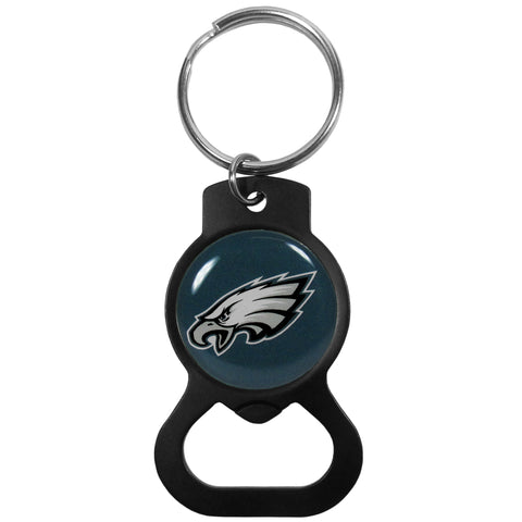 Philadelphia Eagles Bottle Opener Key Chain - Black