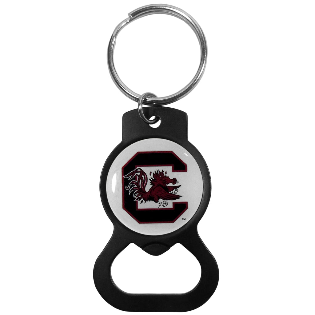 South Carolina Gamecocks Bottle Opener Key Chain - Black