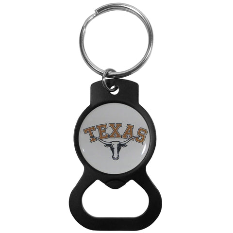 Texas Longhorns Bottle Opener Key Chain - Black