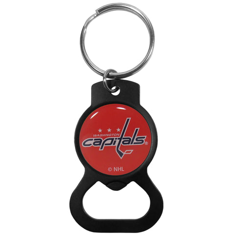 Washington Capitals Bottle Opener Key Chain - Black