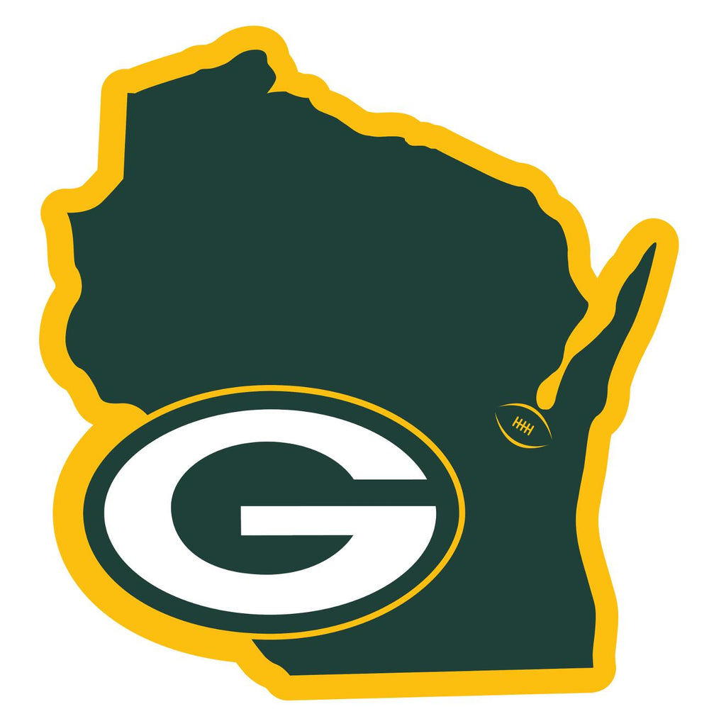Green Bay Packers 11" Home State Magnet