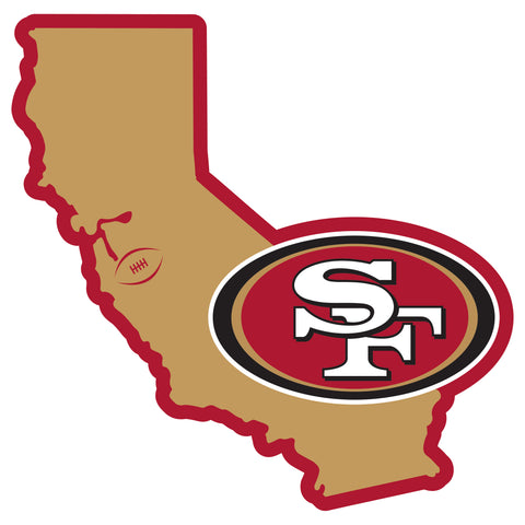 San Francisco 49ers 11" Home State Magnet