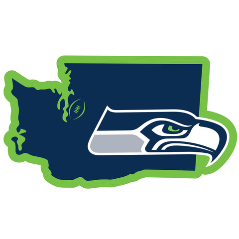 Seattle Seahawks 11" Home State Magnet