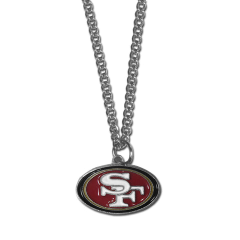 San Francisco 49ers 22" Chain Logo Necklace