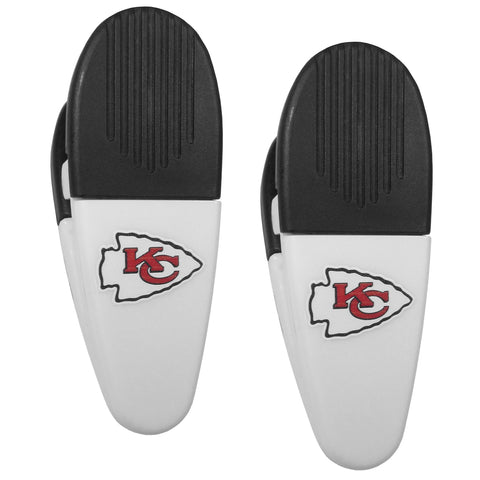 Kansas City Chiefs 2pc Mini Chip Clip Magnets