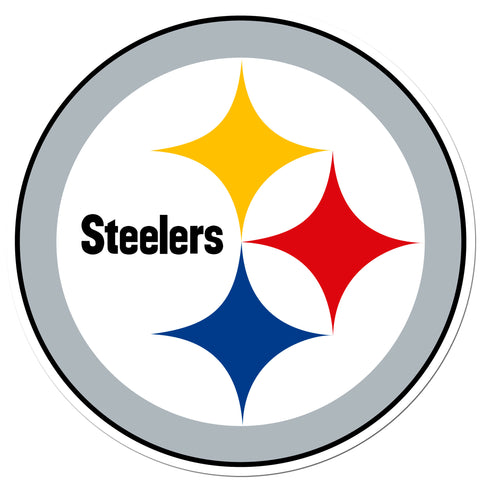 Pittsburgh Steelers 8" Auto Decal