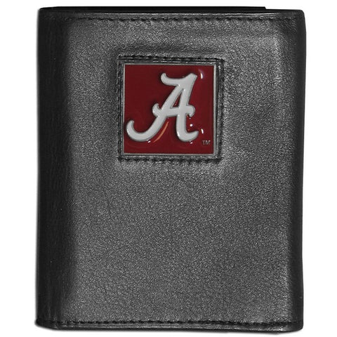 Alabama Crimson Tide Fine Grain Leather Wallet