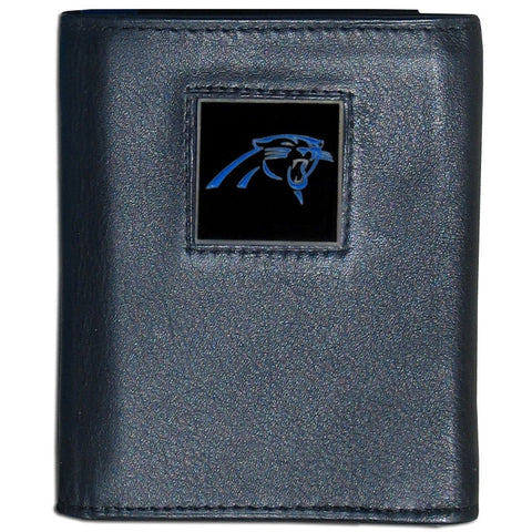 Carolina Panthers Fine Grain Leather Wallet
