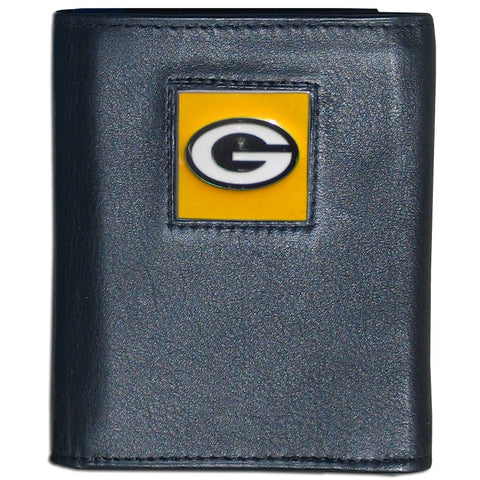 Green Bay Packers Fine Grain Leather Wallet
