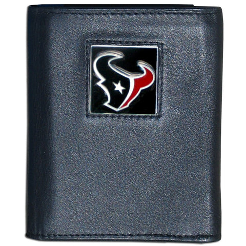 Houston Texans Fine Grain Leather Wallet