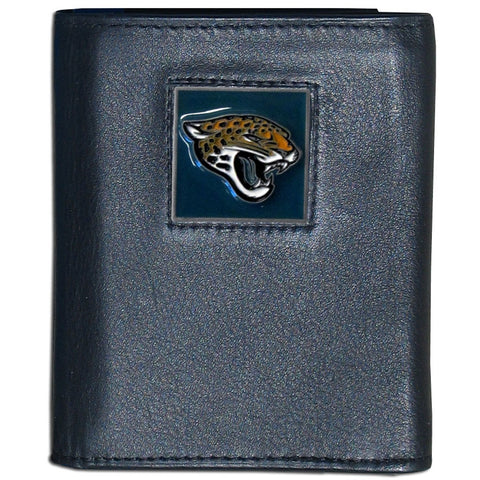 Jacksonville Jaguars Fine Grain Leather Wallet