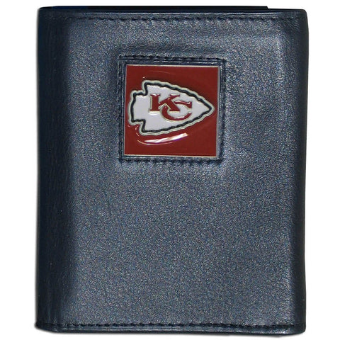 Kansas City Chiefs Fine Grain Leather Wallet