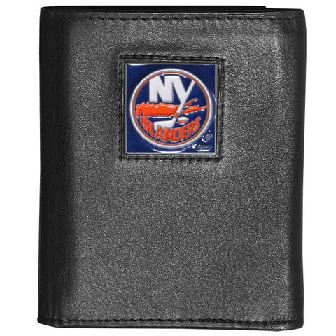 New York Islanders Fine Grain Leather Wallet