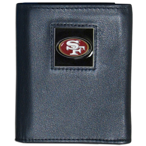San Francisco 49ers Fine Grain Leather Wallet