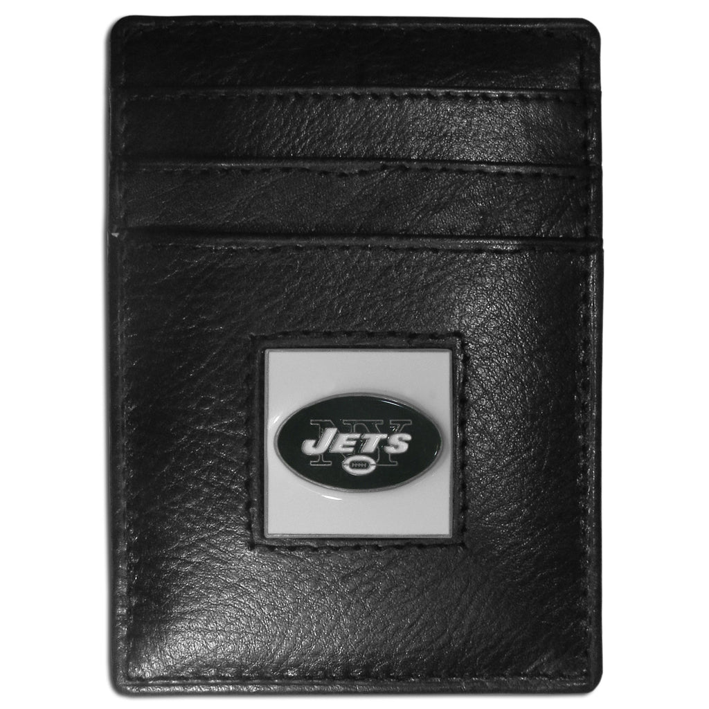 New York Jets Money Clip & Card Holder