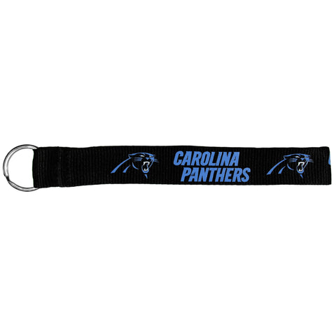 Carolina Panthers Wristlet Lanyard Keychain