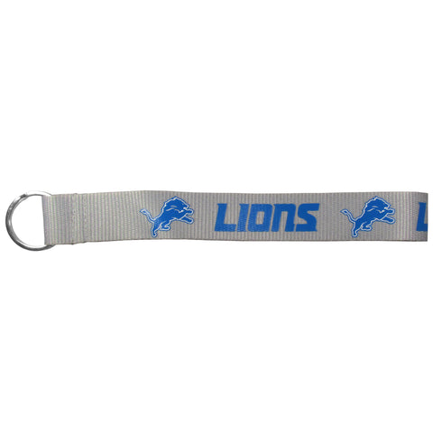 Detroit Lions Wristlet Lanyard Keychain