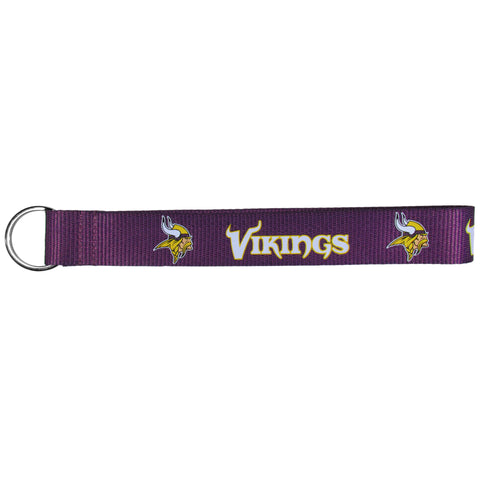 Minnesota Vikings Wristlet Lanyard Keychain