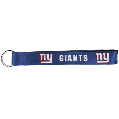 New York Giants Wristlet Lanyard Keychain