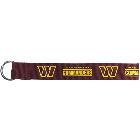 Washington Commanders Wristlet Lanyard Keychain