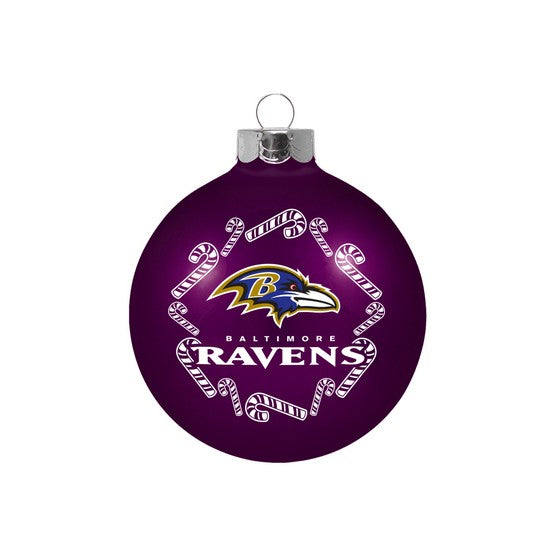 Baltimore Ravens 2 5/8" Ball Ornament