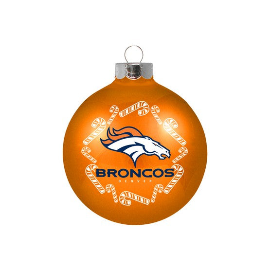 Denver Broncos 2 5/8" Ball Ornament