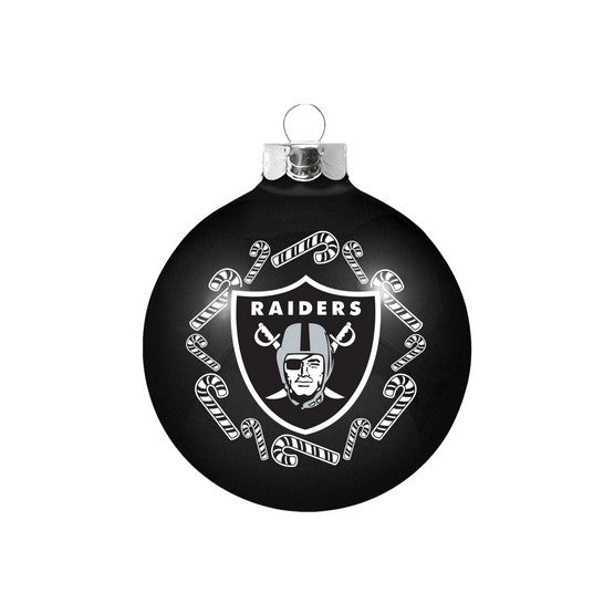 Las Vegas Raiders 2 5/8" Ball Ornament