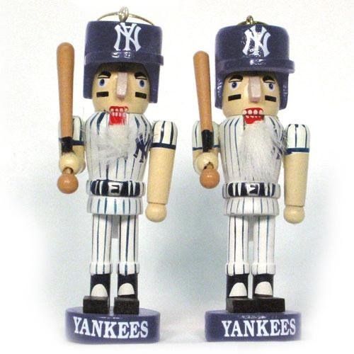 New York Yankees 2pc Nutcracker Ornament