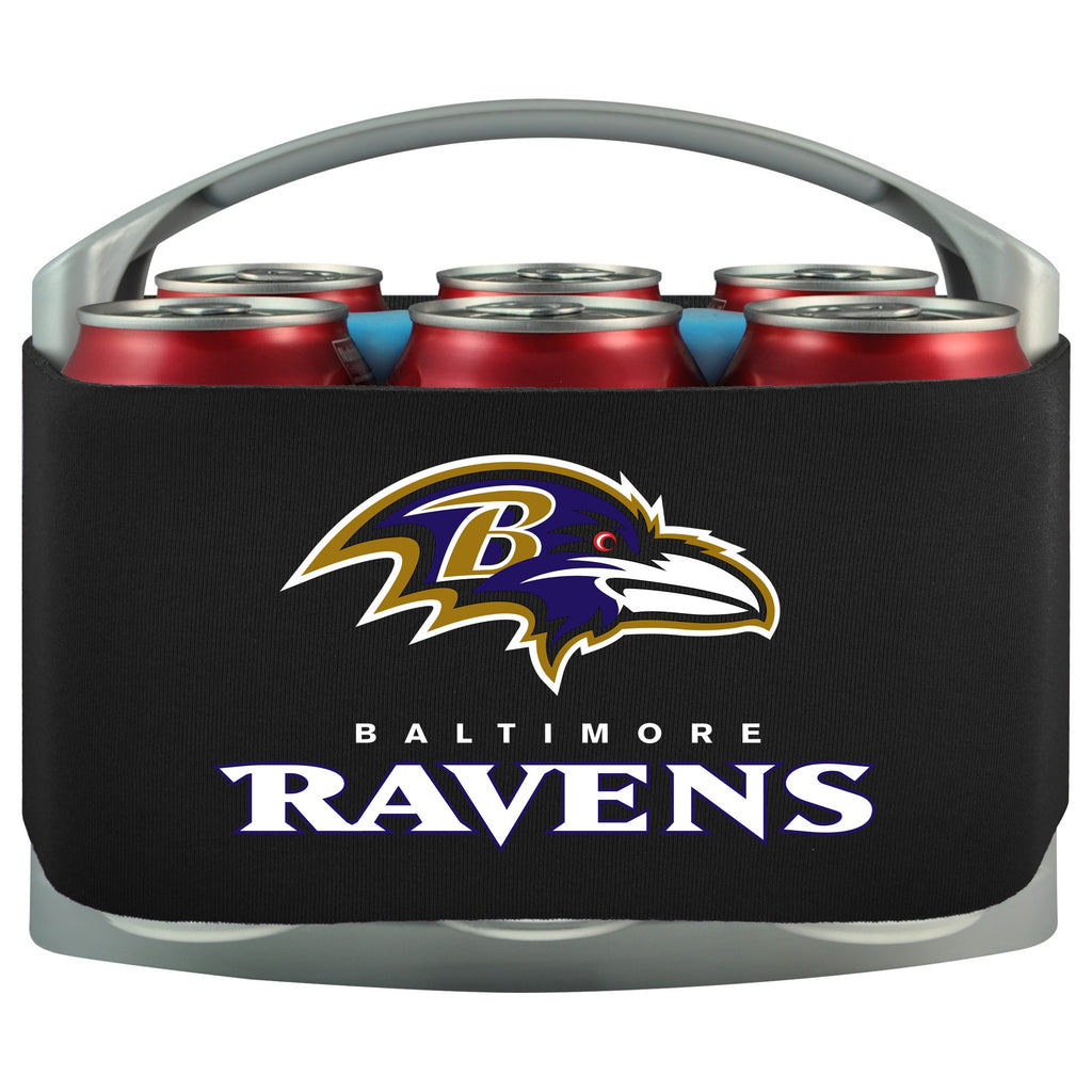 Baltimore Ravens 6 Pack Can Cooler