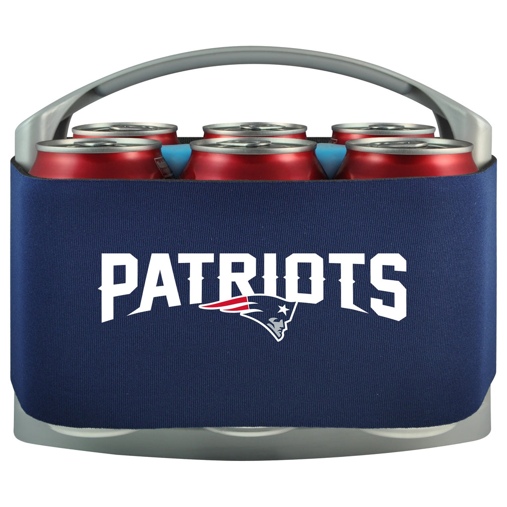 New England Patriots 6 Pack Can Cooler