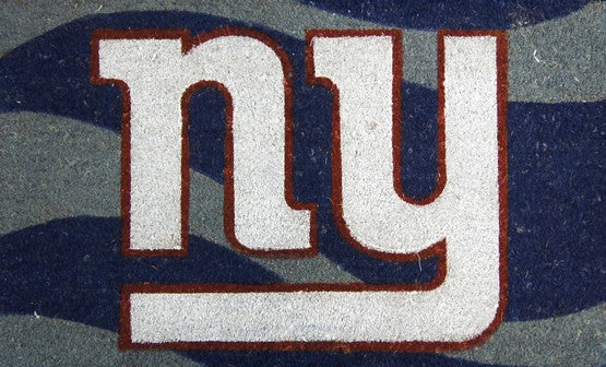New York Giants Jute Door Mat
